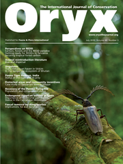 Oryx Volume 44 - Issue 3 -