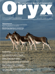 Oryx Volume 45 - Issue 1 -
