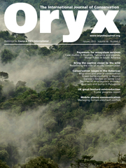 Oryx Volume 46 - Issue 1 -