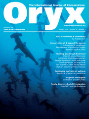 Oryx Volume 50 - Issue 1 -