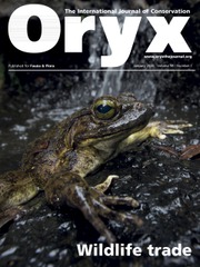 Oryx Volume 58 - Issue 1 -