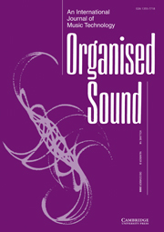 Organised Sound Volume 14 - Issue 3 -  ZKM – 20 Years