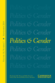 Politics & Gender Volume 10 - Issue 3 -