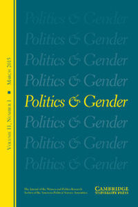 Politics & Gender Volume 11 - Issue 1 -