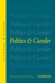 Politics & Gender Volume 11 - Issue 3 -