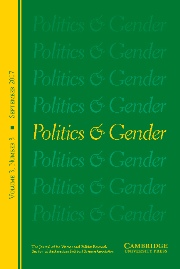 Politics & Gender Volume 3 - Issue 3 -