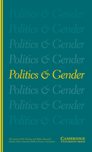 Politics & Gender Volume 6 - Issue 3 -