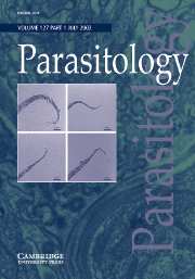 Parasitology Volume 127 - Issue 1 -