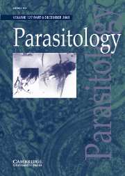 Parasitology Volume 127 - Issue 6 -