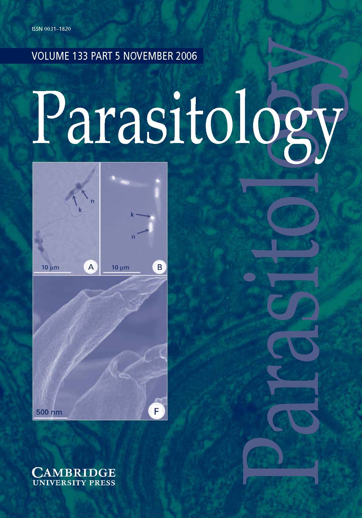 Parasitology Volume 133 - Issue 5 -