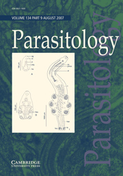 Parasitology Volume 134 - Issue 9 -