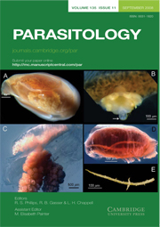 Parasitology Volume 135 - Issue 11 -