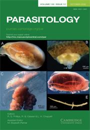 Parasitology Volume 135 - Issue 12 -