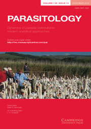 Parasitology Volume 139 - Issue 14 -  Dynamics of parasite distributions: modern analytical approaches