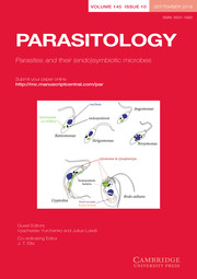 Parasitology Volume 145 - Special Issue10 -  Parasites and their (endo)symbiotic microbes