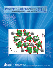 Powder Diffraction Volume 28 - Issue 1 -