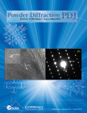 Powder Diffraction Volume 29 - Issue 1 -