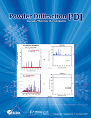 Powder Diffraction Volume 32 - Issue 4 -