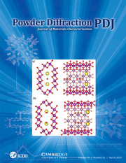 Powder Diffraction Volume 34 - Issue 1 -