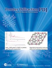 Powder Diffraction Volume 35 - Issue 1 -