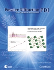 Powder Diffraction Volume 37 - Issue 1 -
