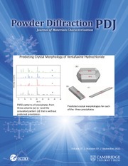 Powder Diffraction Volume 37 - Issue 3 -
