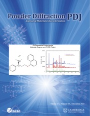 Powder Diffraction Volume 37 - Issue 4 -