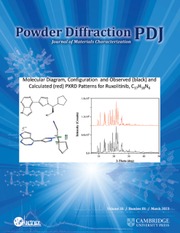 Powder Diffraction Volume 38 - Issue 1 -