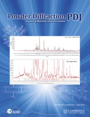 Powder Diffraction Volume 38 - Issue 2 -