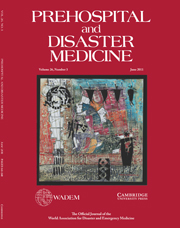 Prehospital and Disaster Medicine Volume 26 - Issue 3 -