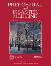 Prehospital and Disaster Medicine Volume 26 - Issue 5 -