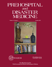 Prehospital and Disaster Medicine Volume 27 - Issue 5 -