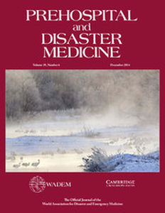 Prehospital and Disaster Medicine Volume 29 - Issue 6 -
