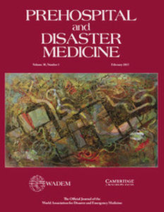 Prehospital and Disaster Medicine Volume 30 - Issue 1 -