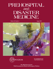 Prehospital and Disaster Medicine Volume 30 - Issue 4 -