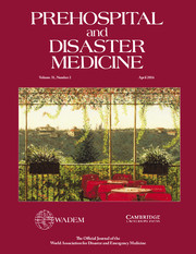 Prehospital and Disaster Medicine Volume 31 - Issue 2 -