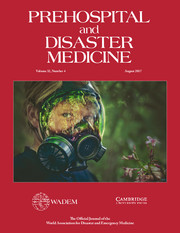 Prehospital and Disaster Medicine Volume 32 - Issue 4 -