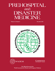 Prehospital and Disaster Medicine Volume 33 - Issue 6 -