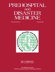 Prehospital and Disaster Medicine Volume 38 - Issue 6 -