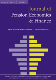 Journal of Pension Economics & Finance Volume 20 - Special Issue3 -  Retirement Decisions in a Changing Labor Market