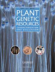 Plant Genetic Resources Volume 5 - Issue 1 -