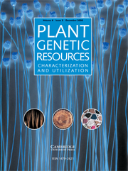 Plant Genetic Resources Volume 6 - Issue 3 -