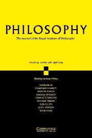 Philosophy Volume 79 - Issue 2 -