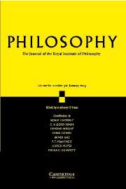 Philosophy Volume 80 - Issue 1 -