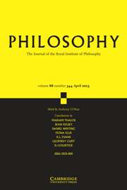 Philosophy Volume 88 - Issue 2 -