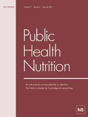 Public Health Nutrition Volume 10 - Issue 2 -