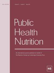 Public Health Nutrition Volume 10 - Issue 5 -