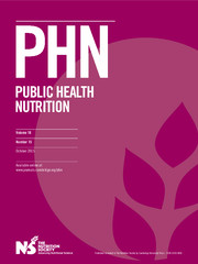 Public Health Nutrition Volume 18 - Supplement15 -