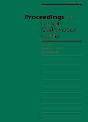 Proceedings of the London Mathematical Society Volume 87 - Issue 3 -