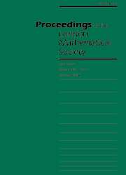 Proceedings of the London Mathematical Society Volume 88 - Issue 1 -